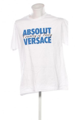 Herren T-Shirt FAKE LAB, Größe L, Farbe Weiß, Preis 23,99 €