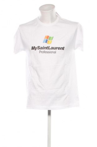 Herren T-Shirt FAKE LAB, Größe M, Farbe Weiß, Preis 23,99 €