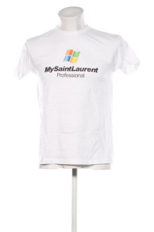 Herren T-Shirt FAKE LAB, Größe L, Farbe Weiß, Preis 23,99 €