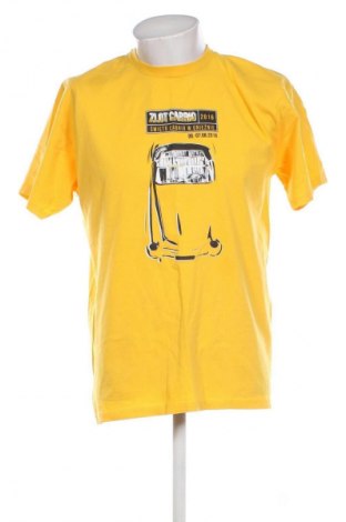 Pánské tričko  Fruit Of The Loom, Velikost XL, Barva Žlutá, Cena  244,00 Kč