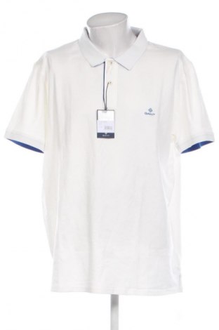 Ανδρικό t-shirt Gant, Μέγεθος 4XL, Χρώμα Λευκό, Τιμή 79,99 €