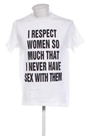 Męski T-shirt Gildan, Rozmiar M, Kolor Biały, Cena 46,07 zł