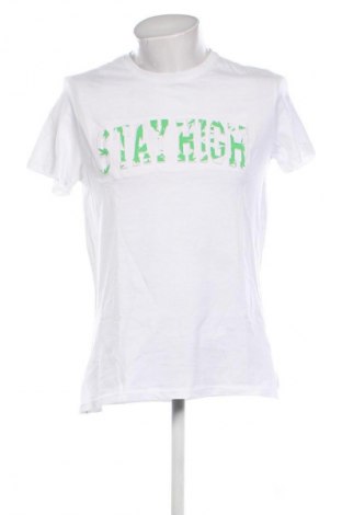 Herren T-Shirt Glo Story, Größe L, Farbe Weiß, Preis 7,61 €