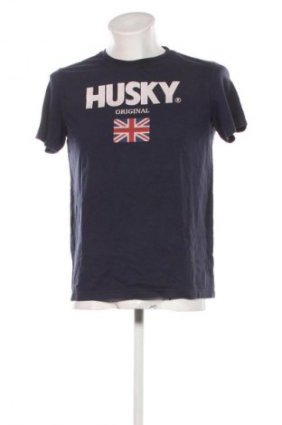 Ανδρικό t-shirt Husky, Μέγεθος L, Χρώμα Μπλέ, Τιμή 39,99 €