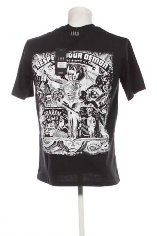 Ανδρικό t-shirt IHS, Μέγεθος L, Χρώμα Μαύρο, Τιμή 39,99 €