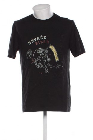 Męski T-shirt Kaos, Rozmiar L, Kolor Czarny, Cena 203,99 zł
