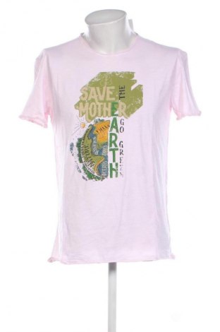 Ανδρικό t-shirt Kaos, Μέγεθος L, Χρώμα Ρόζ , Τιμή 39,99 €