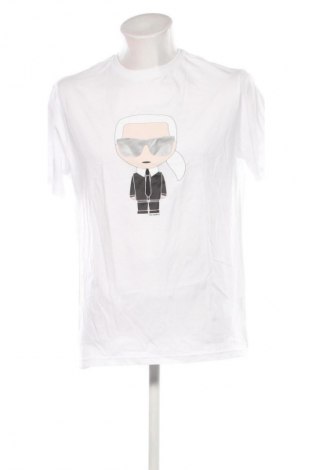 Ανδρικό t-shirt Karl Lagerfeld, Μέγεθος XL, Χρώμα Λευκό, Τιμή 72,99 €