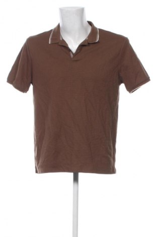 Męski T-shirt LCW, Rozmiar XL, Kolor Brązowy, Cena 62,99 zł