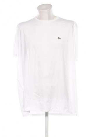 Herren T-Shirt Lacoste, Größe XXL, Farbe Weiß, Preis 60,99 €