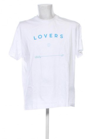 Męski T-shirt Liu Jo, Rozmiar XXL, Kolor Biały, Cena 236,99 zł