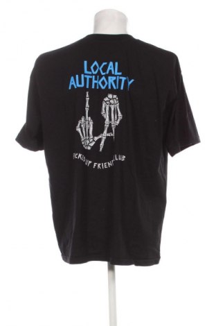Ανδρικό t-shirt Los Angeles Apparel, Μέγεθος XL, Χρώμα Μαύρο, Τιμή 19,99 €