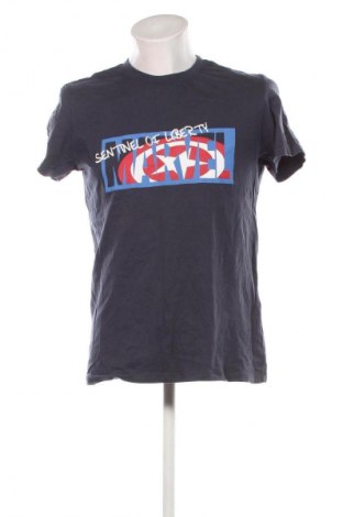 Ανδρικό t-shirt Marvel, Μέγεθος L, Χρώμα Μπλέ, Τιμή 7,93 €