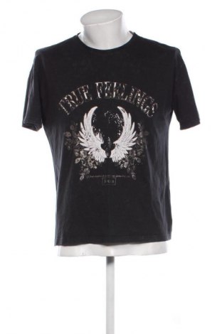 Męski T-shirt Mohito, Rozmiar S, Kolor Czarny, Cena 44,77 zł