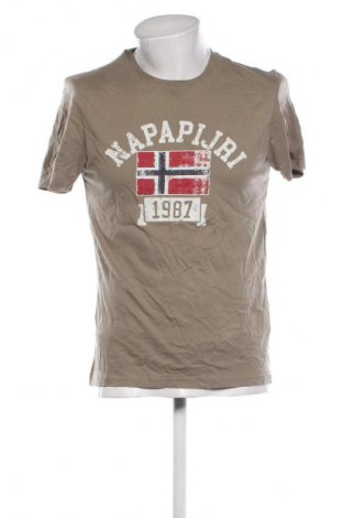 Męski T-shirt Napapijri, Rozmiar M, Kolor Zielony, Cena 134,99 zł