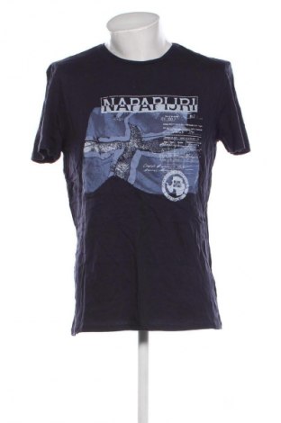 Herren T-Shirt Napapijri, Größe XL, Farbe Blau, Preis 28,99 €