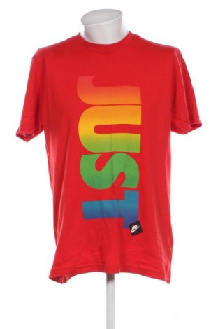 Męski T-shirt Nike, Rozmiar XXL, Kolor Czerwony, Cena 84,83 zł