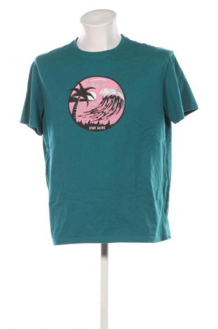 Męski T-shirt Oxbow, Rozmiar XXL, Kolor Zielony, Cena 35,00 zł