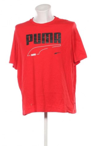 Tricou de bărbați PUMA, Mărime XXL, Culoare Roșu, Preț 88,99 Lei