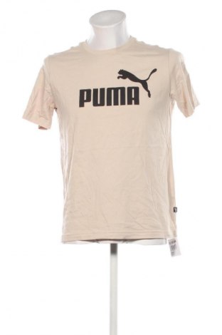Ανδρικό t-shirt PUMA, Μέγεθος M, Χρώμα  Μπέζ, Τιμή 17,99 €
