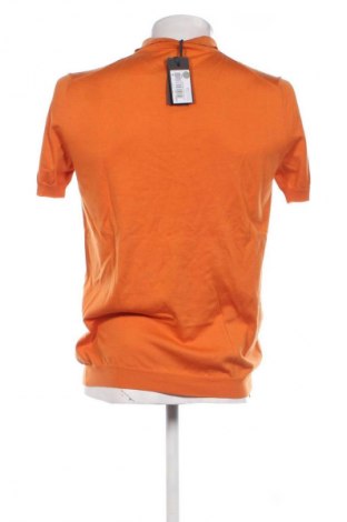 Męski T-shirt Pal Zileri, Rozmiar L, Kolor Pomarańczowy, Cena 377,99 zł