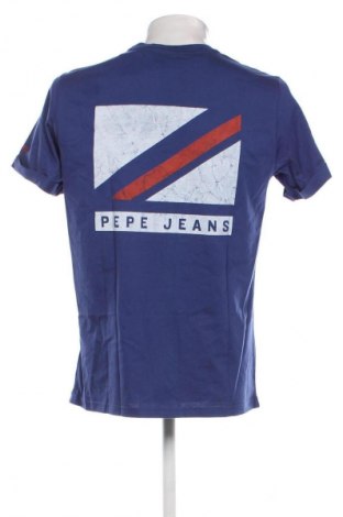 Tricou de bărbați Pepe Jeans, Mărime M, Culoare Albastru, Preț 168,45 Lei
