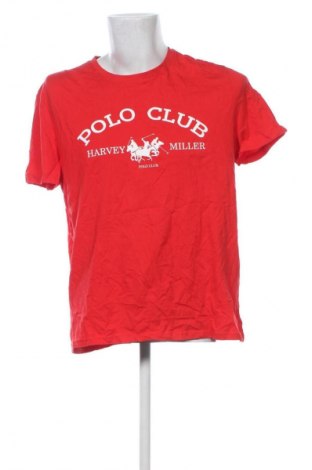 Herren T-Shirt Polo Club, Größe XL, Farbe Rot, Preis 18,99 €