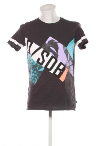 Męski T-shirt Q/S by S.Oliver, Rozmiar M, Kolor Kolorowy, Cena 35,34 zł