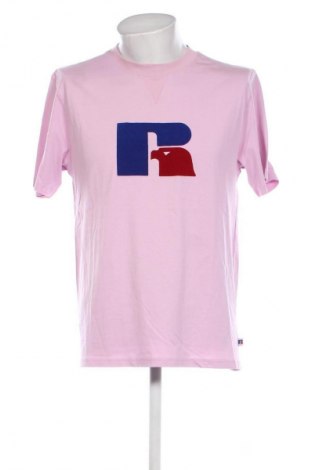 Herren T-Shirt Russell Athletic, Größe M, Farbe Rosa, Preis € 21,99