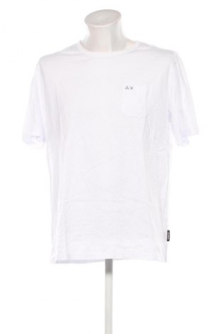 Męski T-shirt SUN68, Rozmiar 3XL, Kolor Biały, Cena 203,99 zł