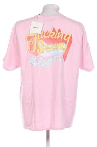 Herren T-Shirt The Editor, Größe XL, Farbe Rosa, Preis 60,99 €