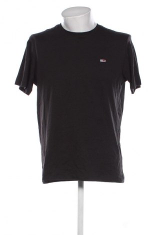 Herren T-Shirt Tommy Jeans, Größe L, Farbe Schwarz, Preis 56,99 €