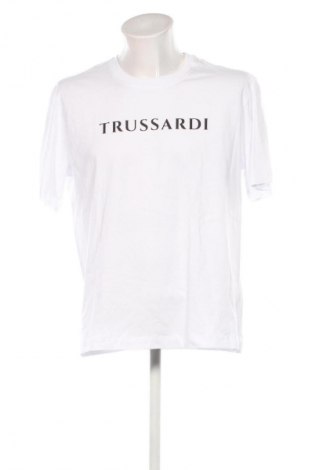 Pánske tričko  Trussardi, Veľkosť XXL, Farba Biela, Cena  50,95 €