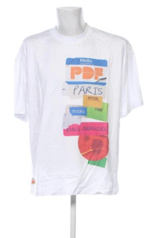Ανδρικό t-shirt PDF CHANNEL, Μέγεθος 3XL, Χρώμα Λευκό, Τιμή 39,99 €