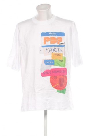 Ανδρικό t-shirt PDF CHANNEL, Μέγεθος 3XL, Χρώμα Λευκό, Τιμή 39,99 €