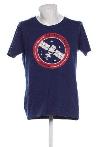 Herren T-Shirt Vistula, Größe L, Farbe Blau, Preis 7,53 €