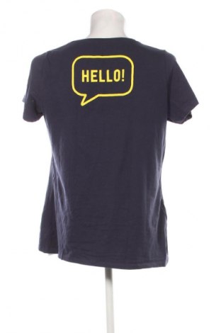 Herren T-Shirt Zeeman, Größe L, Farbe Blau, Preis € 10,08
