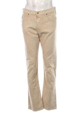 Мъжки дънки Armani Jeans, Размер L, Цвят Бежов, Цена 104,99 лв.
