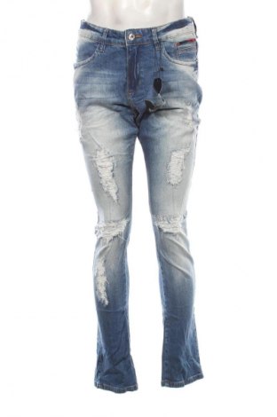 Męskie jeansy Emporio, Rozmiar M, Kolor Niebieski, Cena 160,99 zł