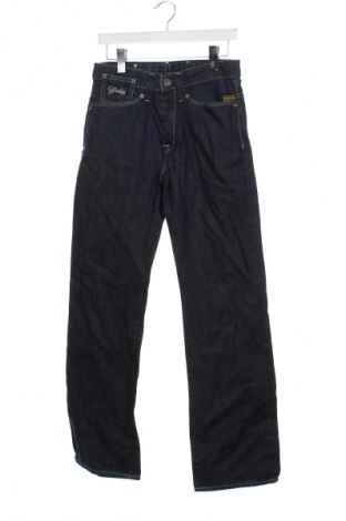 Męskie jeansy G-Star Raw, Rozmiar S, Kolor Niebieski, Cena 315,99 zł