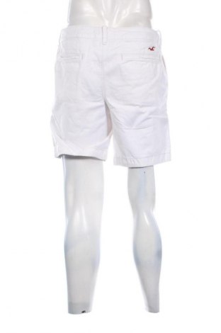 Pantaloni scurți de bărbați Hollister, Mărime L, Culoare Alb, Preț 91,05 Lei