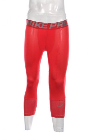 Męskie legginsy Nike, Rozmiar S, Kolor Czerwony, Cena 96,61 zł