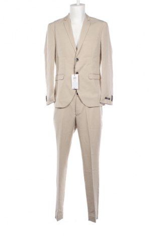 Pánský oblek  Jack & Jones, Velikost L, Barva Béžová, Cena  4 299,00 Kč