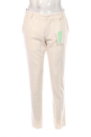 Herrenhose Daniele Alessandrini, Größe L, Farbe Ecru, Preis € 142,99