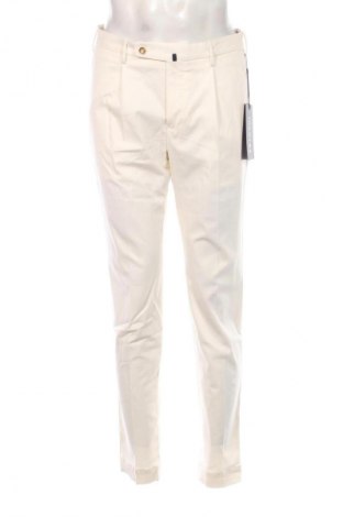 Herrenhose Incotex, Größe M, Farbe Ecru, Preis € 109,99