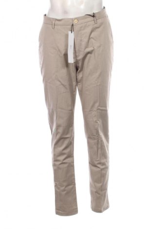 Herrenhose Yan Simmon, Größe L, Farbe Beige, Preis 132,99 €