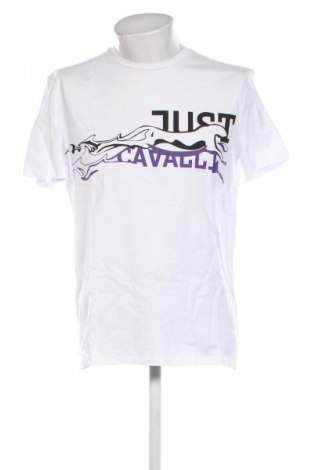 Ανδρικό αμάνικο  Just Cavalli, Μέγεθος L, Χρώμα Λευκό, Τιμή 56,99 €