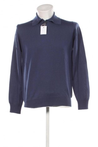 Męski sweter Alpha Studio, Rozmiar L, Kolor Niebieski, Cena 719,99 zł