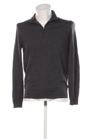 Męski sweter BOSS, Rozmiar L, Kolor Szary, Cena 452,99 zł