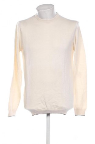 Herrenpullover Daniele Alessandrini, Größe L, Farbe Ecru, Preis € 154,99